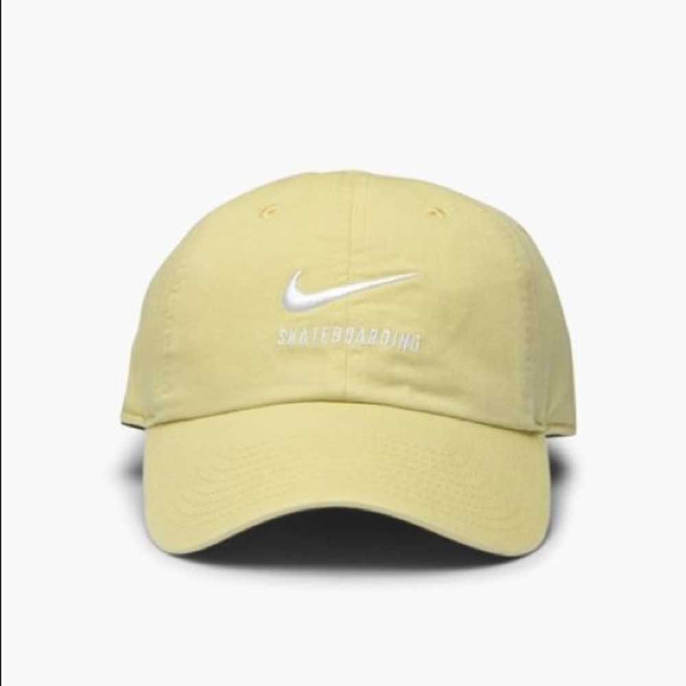 NIKE SB UNISEX H86 TWILL DAD HAT | LEMON WASH - Picture 1 of 5